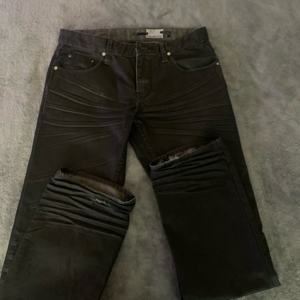 Projeck Raw Black Denim Jeans